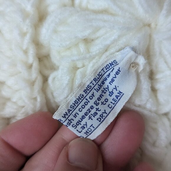 Vintage Fiddler Newsboy Pageboy Knit Hat Cadet Brim Pom Pom Boho - Picture 7 of 8